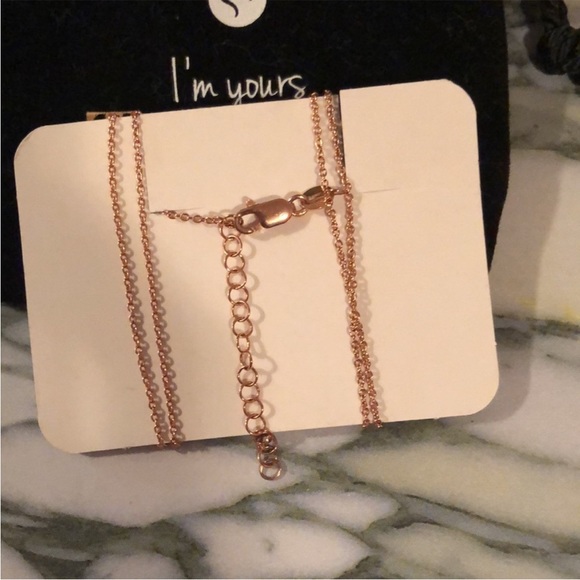 Personalized JADE Name Necklace Rose Gold - Picture 3 of 4